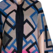 women polyester square scarf pashminas bordadas long scarf poncho square print armhole cape shawl scarves pashmina J4U66