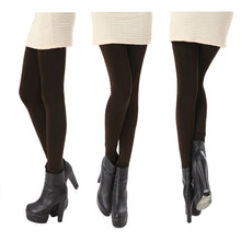 women warm spandex leggings solid thick velvet leggin high elastic skinny bodycon workout pants candycolor jeggings J4U66