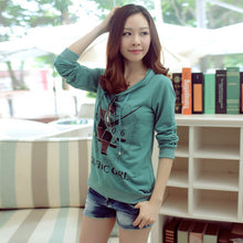 Women's Hoodie Clothing Pullover Jumper Clock Print Tops Shirt Blouse Sweatshirt J4U66