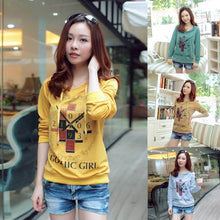 Women's Hoodie Clothing Pullover Jumper Clock Print Tops Shirt Blouse Sweatshirt J4U66