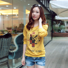 Women's Hoodie Clothing Pullover Jumper Clock Print Tops Shirt Blouse Sweatshirt J4U66