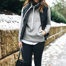 design short jacket vWomen Slim Warm VPocket Coat Sleeveless Jacket VWaistcoat  J4U66