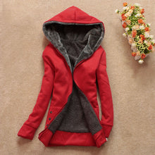 fashionWomen Warm Hooded Coat Thickening Cotton Jacket Parka Overcoat Long Outwear Clothes plus size M-XXXL J4U66