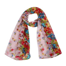 wonderful flower long soft scarfs wrap shawl for elegant women han edition scarf scarves shawls  J4U66