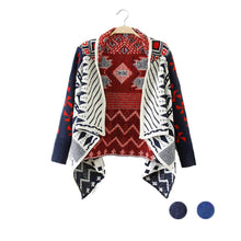 fall and clothes long sleeve cardigan knitting outwear loose shawl ladies thick coat women sweater J4U66