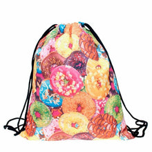 fashion 14 Colors Women Emoji Backpack 3D printing travel softback women mochila drawstring bag mens backpacks  J4U66