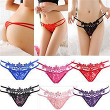 Women's briefs hollow out spandex pantiesWomen Sexy underwear candy color women brief women G-String lingerie One Size J4U66