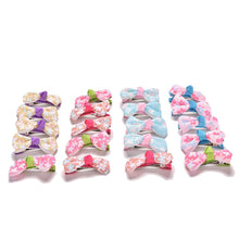 20Pcs Polka Dot Bowknot Hair Clip Barrettes LovelyBaby Girl Hair Clips Hair J4U66