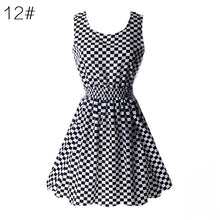 21 Colors New Sexy Women's Tank Chiffon Beach Dress Sleeveless Floral Mini Dresses M-XXL  J4U66