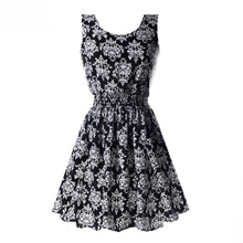 21 Colors New Sexy Women's Tank Chiffon Beach Dress Sleeveless Floral Mini Dresses M-XXL  J4U66