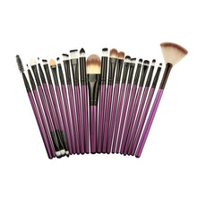 2 makeup brushes make up toiletry kit wool make up brush set J4U66