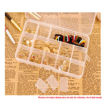 24 slots clear plastic tools boxes storage box jewelry case container jewelry packaging and display nail art tools J4U66