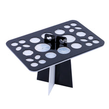 26 Round Holes Air Dry Organizing Cosmetics Makeup Brushes Tower Tree Rack Holder Make Up Tools Kit J4U66
