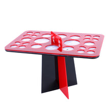 26 Round Holes Air Dry Organizing Cosmetics Makeup Brushes Tower Tree Rack Holder Make Up Tools Kit J4U66