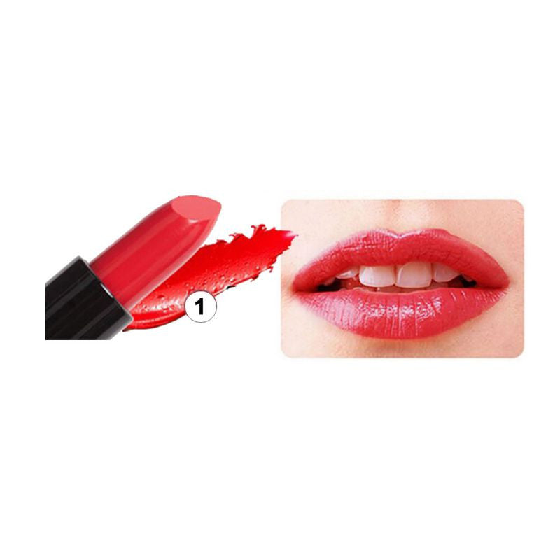 2Color Lasting Cosmetic Bright Color Lip Gross Lipstick Lip Pencil Moisturizing J4U66