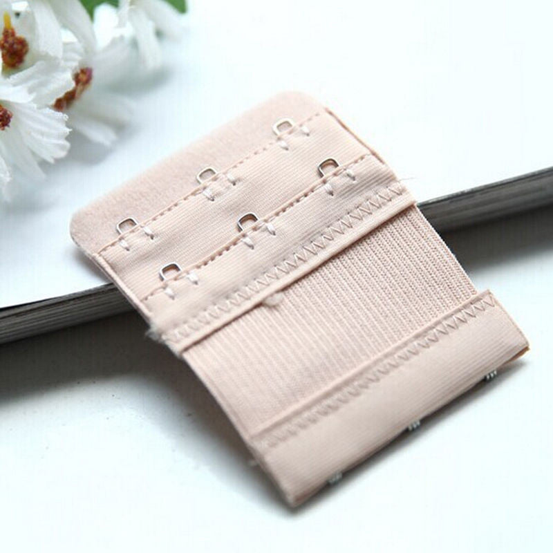 2Pcs Bra Extenders Strap Extension 3 Hook3 Colors Women Intimates J4U66