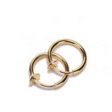 2Pcs Tongue Ring Goth Punk Clip On Fake Piercing Body Nose Lip Rings Hoop Ear Tongue Ring J4U66