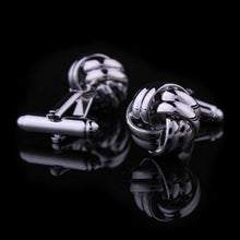 2pc Vintage Men's Stainless Steel Silver Laser Cuff Links Wedding Party Cufflink Men Jewelry J4U66