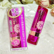 3.5g Black Chrysanthemum Nonstick Cup Lipstick Flower Jelly Temperature-changed Lip Balm Moisturizer Lips Stick J4U66