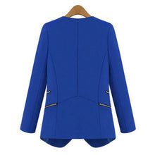 3 Colors OLWomen's Long Sleeve Slim Lapel Blazer Suits Jackets Casual Open Coats Blazers Outwear Y8 J4U66