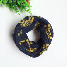 3 colors baby boy girls warm scarf neckerchief cat pattern imitation cute infant scaves J4U66