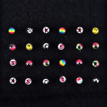 316L Stainless Surgical Steel Nose Piercing Rhinestone Stud MultiStyle Nose Ring Nose Stud Body Jewelry 24pcs or 40pcs J4U66