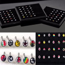 316L Stainless Surgical Steel Nose Piercing Rhinestone Stud MultiStyle Nose Ring Nose Stud Body Jewelry 24pcs or 40pcs J4U66