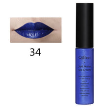 34 colors liquid matte lipstick non stick long lasting lipsticks lip gloss makeup cosmetics J4U66