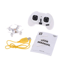 30 degree eversion headless mode cheerson cx 10a cx10a 2 4g  axis gyro rtf mini drone rc quadcopter with aluminum box J4U66