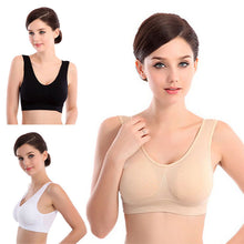 [3Colour/3size] Crop Top Womens Thin Tank top No Mat VStretch Bra Women's Tanks Cross Back Bras J4U66
