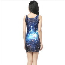 3D Digital Print Vest Dress Women Dress Womens Sexy Bodycon Mini Dress Star Wars Harry Potter Galaxy Black Print Dress J4U66