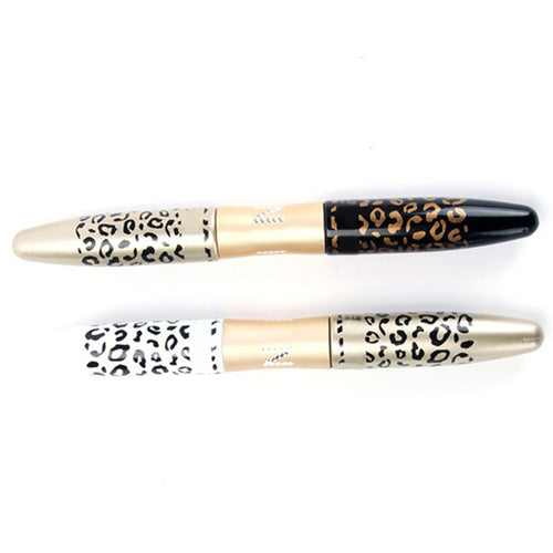 3d fiber leopard lash extension mascara long curling eyelash cosmetic waterproof J4U66
