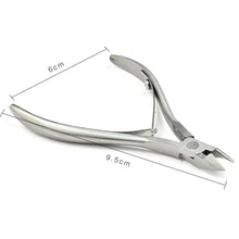 3pcs cuticle manicure scissor stainless steel nippercutter nail art clipper tool for trim dead skin and hangnail J4U66