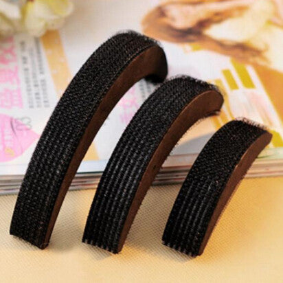 3Pcs Sponge Hair Maker Styling Twist Magic Bun Hair Base Bump Styling Insert Tool Volume Twist Bun Hair Base J4U66