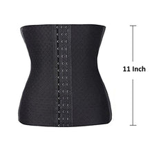 3XL Body Shapers Steel Bones Latex Waist Trainer Women High Waist Cincher Training Corset Underbust Slimming Belt Shaper J4U66