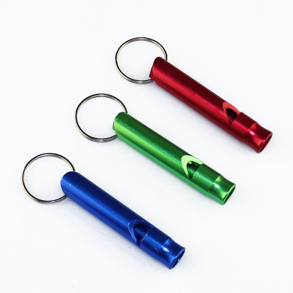 3pc Mix Aluminum Emergency Survival Interior Design Whistle Keychain For Camping Hiking Outdoor Sport Bicycle Cycling Gift J4U66