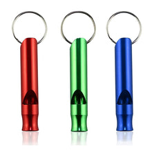 3pc Mix Aluminum Emergency Survival Interior Design Whistle Keychain For Camping Hiking Outdoor Sport Bicycle Cycling Gift J4U66