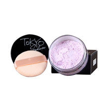 4 Colors Face Powder Smooth Loose Makeup Transparent Finishing Waterproof For Face Finish Setting With Puff J4U66