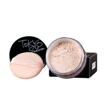 4 Colors Face Powder Smooth Loose Makeup Transparent Finishing Waterproof For Face Finish Setting With Puff J4U66