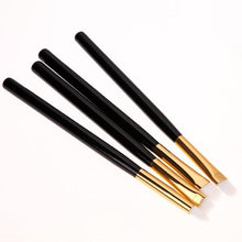 4pc Makeup Brushes Set Synthetic Kabuki Flat Foundation Eyeshadow Eyeliner Lip Cosmetic Brushes Maquiagem StockClearance J4U66