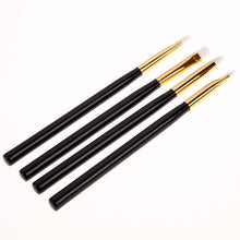 4pc Makeup Brushes Set Synthetic Kabuki Flat Foundation Eyeshadow Eyeliner Lip Cosmetic Brushes Maquiagem StockClearance J4U66
