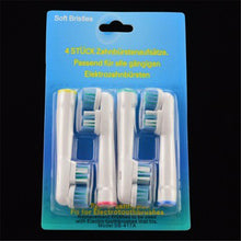 4 Pieces Soft Bristles Electric Toothbrushes Heads Replacement Brush Head Oral Hygiene Toothbrush J4U66