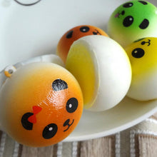 4 cm Cute Panda Squishy Kawaii Buns Bread Charms Key/Bag/Cell Phone Straps Bag Parts & Accessories J4U66