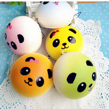 4 cm Cute Panda Squishy Kawaii Buns Bread Charms Key/Bag/Cell Phone Straps Bag Parts & Accessories J4U66