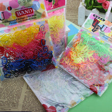 400Pcs Child Baby TPU Hair Holders Rubber Bands Elastics Girl's Tie Gum J4U66