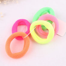 40Pcs Colorful Child Hair Holders Cute Rubber Hair Bands Elastics Accessories 3cm Girl Women Charms Tie Gum Headbands J4U66