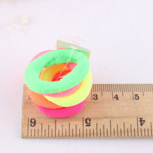 40Pcs Colorful Child Hair Holders Cute Rubber Hair Bands Elastics Accessories 3cm Girl Women Charms Tie Gum Headbands J4U66