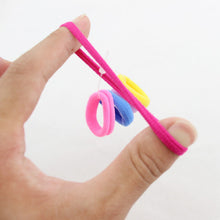 40Pcs Colorful Child Hair Holders Cute Rubber Hair Bands Elastics Accessories 3cm Girl Women Charms Tie Gum Headbands J4U66