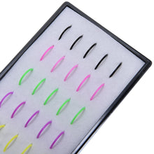 40pcs/box Neon Color Surgical Stainless Steel Fake Piercing Hoop Nose Ring J4U66