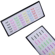 40pcs/box Neon Color Surgical Stainless Steel Fake Piercing Hoop Nose Ring J4U66